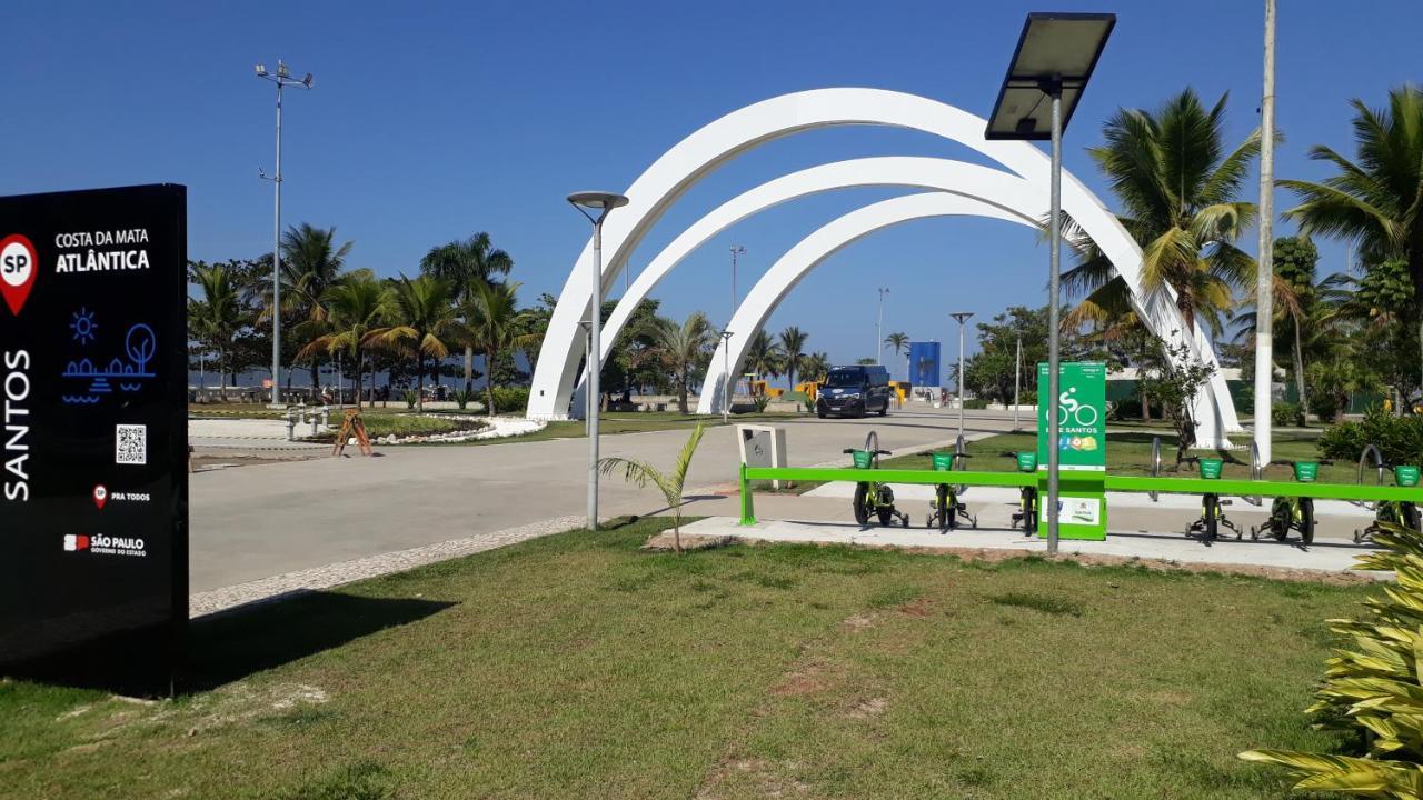 A Beira-Mar Com Duas Garagens Lägenhet Santos  Exteriör bild